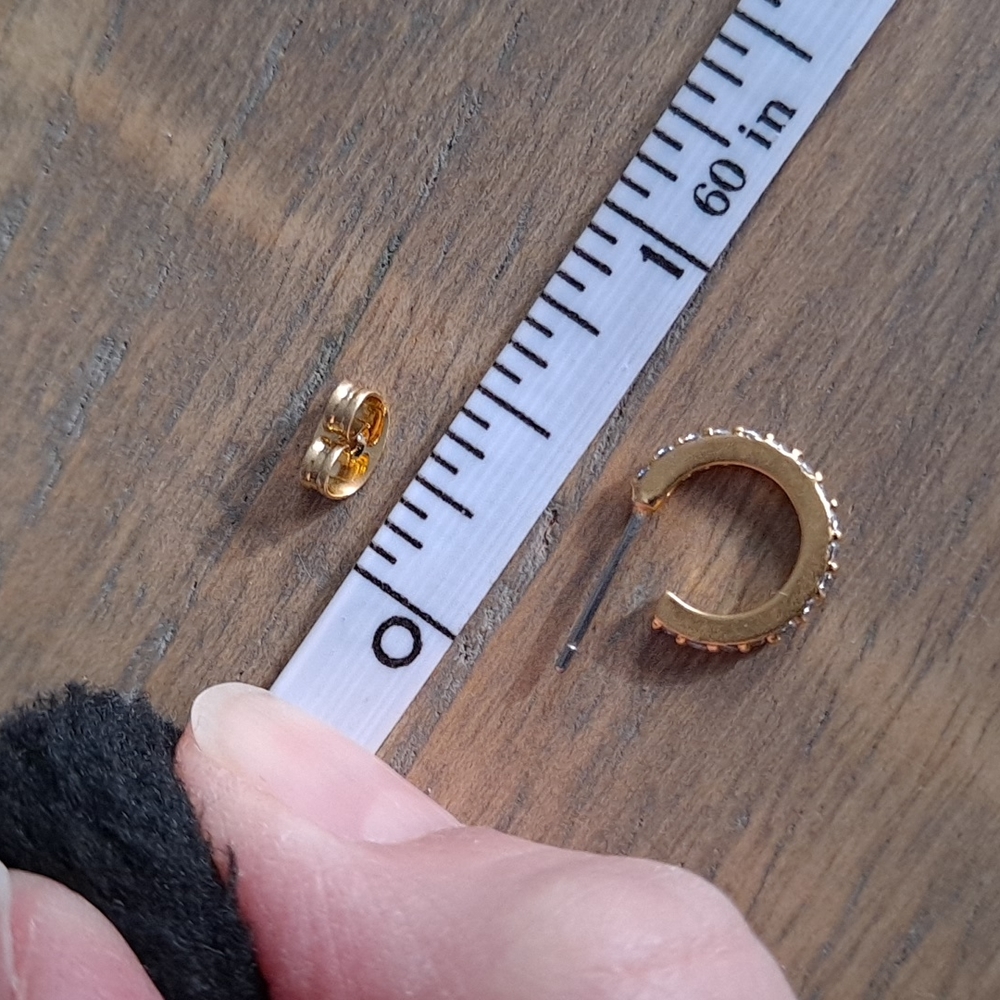 NWT Madewell mini hoop earrings - Picture 7 of 13
